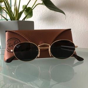 Authentic Ray-Ban Oval Flat Lense Sunglasses